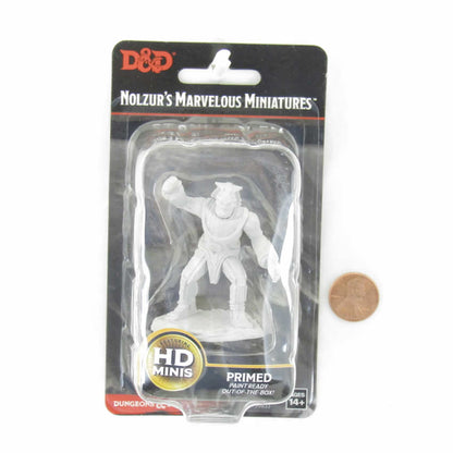 Stone Golem Unpainted Miniature - Nolzur's Marvelous D&D WZK90033
