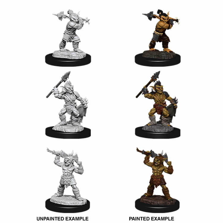 WZK90063 Goblins and Goblin Boss Nozurs Marvelous Miniatures D&D Unpainted Miniatures