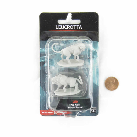 WZK90067 Leucrotta Monsters Nozurs Marvelous Miniatures D&D Unpainted Miniatures