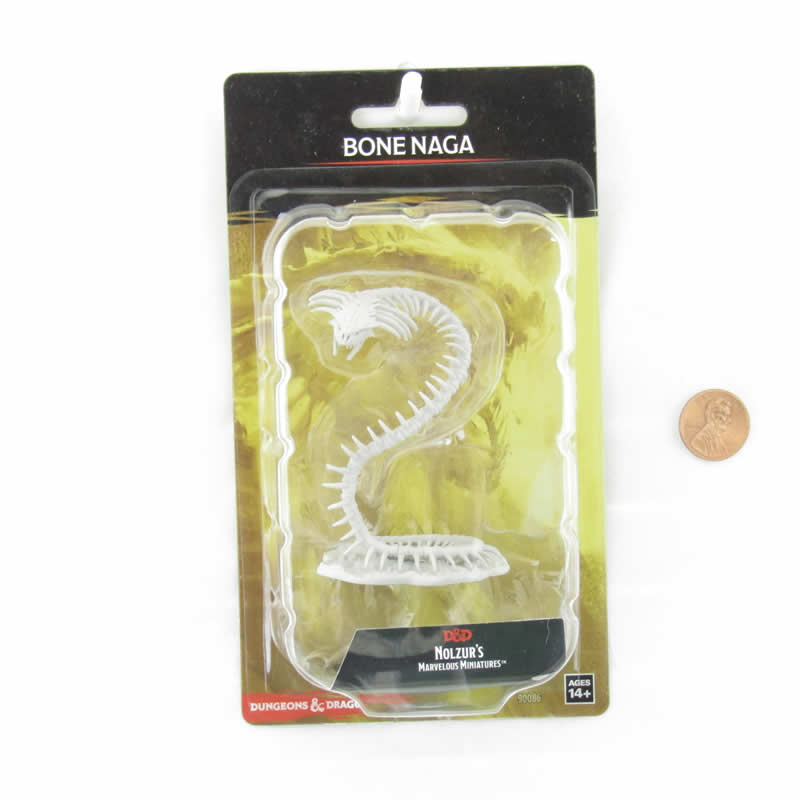 WZK90086 Bone Naga Monster Nozurs Marvelous Miniatures D&D Unpainted Miniatures