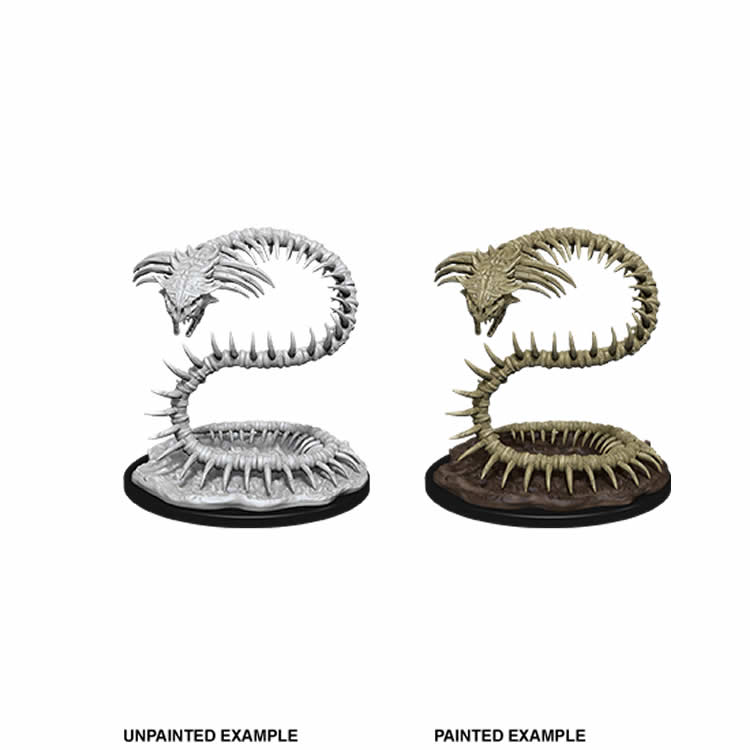 WZK90086 Bone Naga Monster Nozurs Marvelous Miniatures D&D Unpainted Miniatures