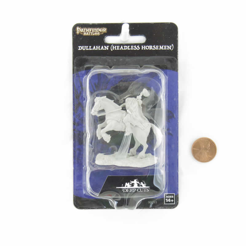 WZK90093 Dullahan Headless Horsemen Miniature Pathfinder Battles Deep Cuts Unpainted Miniatures