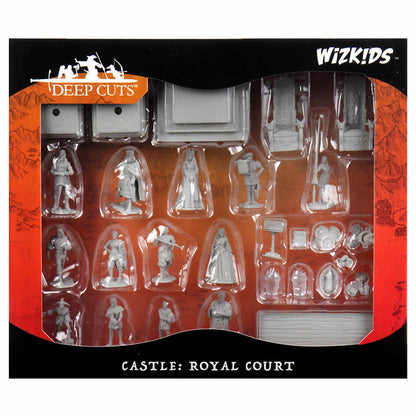 Towns People Castle Miniatures Unpainted - Deep Cuts WZK90096