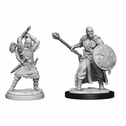 Human Barbarian Male Unpainted Miniature - Nolzur's Marvelous D&D WZK90138