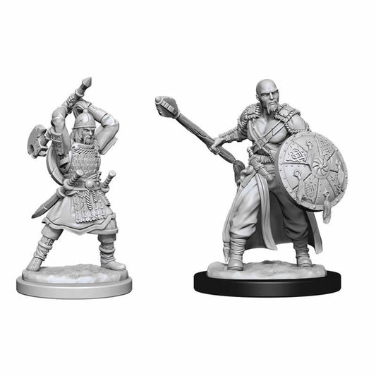 Human Barbarian Male Unpainted Miniature - Nolzur's Marvelous D&D WZK90138