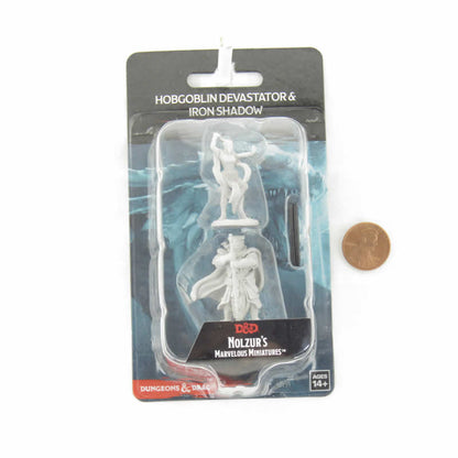 WZK90159 Hobgoblin Devastator and Iron Shadow Nozurs Marvelous Miniatures D&D Unpainted Miniatures