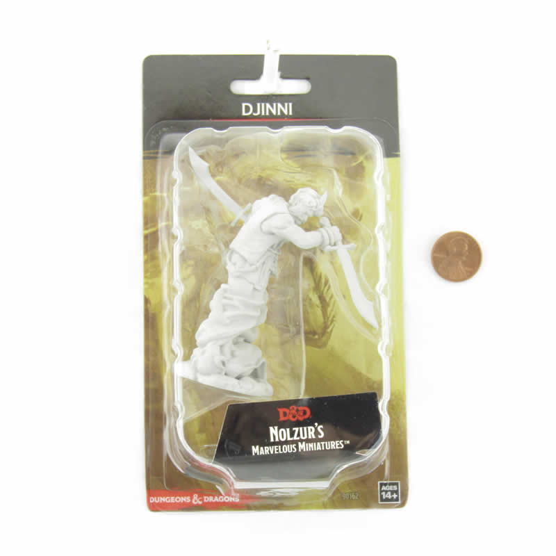 Djinni Unpainted Miniature - Nolzur's Marvelous D&D WZK90162