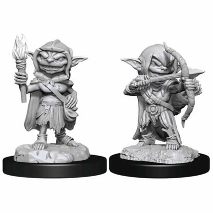 WZK90171 Goblin Rogue Female Male Miniature Pathfinder Battles Deep Cuts Unpainted Miniatures