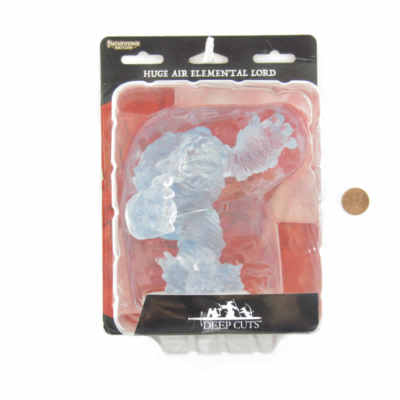WZK90174 Huge Air Elemental Lord Miniature Pathfinder Battles Deep Cuts Unpainted Miniatures