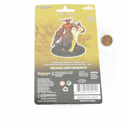 WZK90201 Genie Efreeti Miniature Pathfinder Battles Deep Cuts Unpainted Miniatures