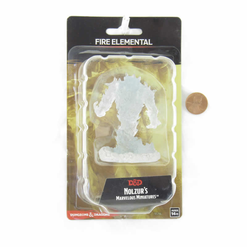 Fire Elemental Unpainted Miniature - Nolzur's Marvelous D&D WZK90206