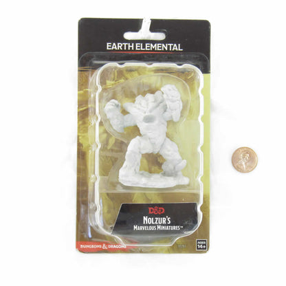 Earth Elemental Miniature - D&D Nolzur's Marvelous Unpainted Minis WZK90207