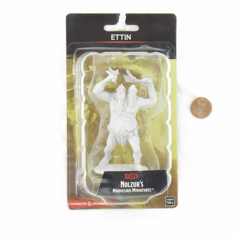 Ettin Unpainted Miniature - Nolzur's Marvelous D&D WZK90214