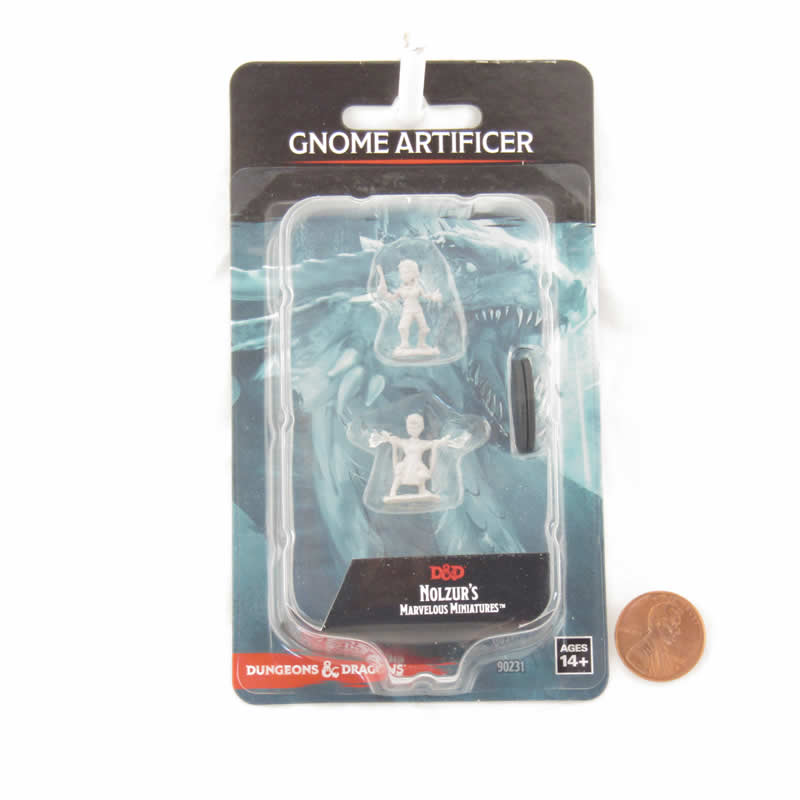 WZK90231 Gnome Artificer Female Nozurs Marvelous Miniatures D&D Unpainted Miniatures