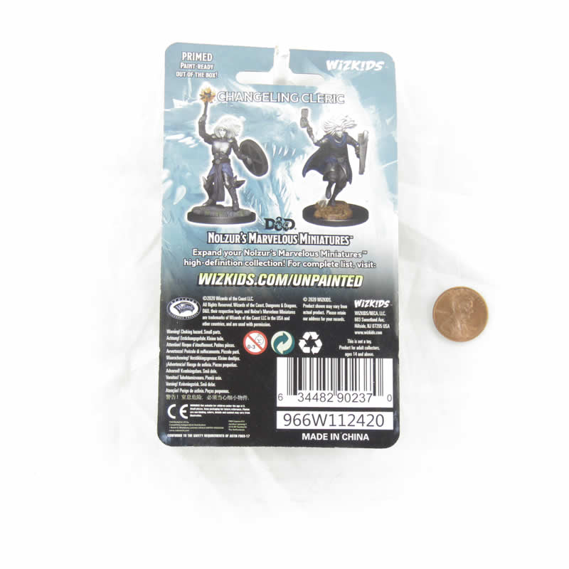 WZK90237 Changeling Cleric Male Nozurs Marvelous Miniatures D&D Unpainted Miniatures