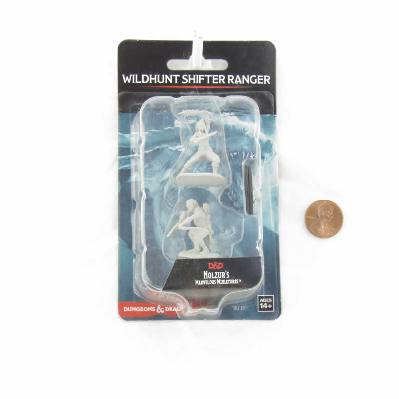 Shifter Ranger Male - D&D Nolzur's Marvelous Unpainted Miniatures | WizKids WZK90238