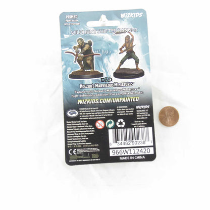 Shifter Ranger Male - D&D Nolzur's Marvelous Unpainted Miniatures | WizKids WZK90238