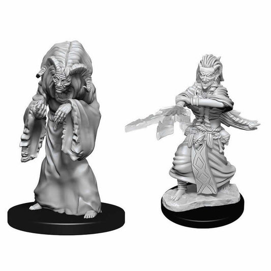 WZK90239 Night Hag And Dusk Hag Nozurs Marvelous Miniatures D&D Unpainted Miniatures