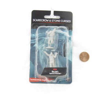 WZK90241 Scarecrow and Stone Cursed Nozurs Marvelous Miniatures D&D Unpainted Miniatures