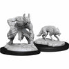 Jackalwere and Jackal - D&D Nolzur's Marvelous Unpainted Miniatures | WizKids WZK90244