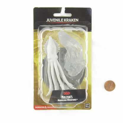 WZK90255 Juvenile Kraken Nozurs Marvelous Miniatures D&D Unpainted Miniatures