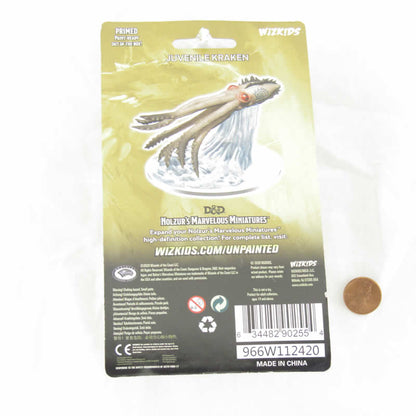 WZK90255 Juvenile Kraken Nozurs Marvelous Miniatures D&D Unpainted Miniatures