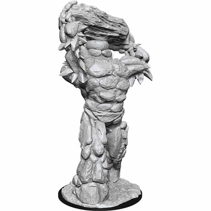 WZK90268 Earth Elemental Lord Miniature Figure Pathfinder Battles Deep Cuts Unpainted Miniatures