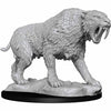 Saber-Toothed Tiger - WizKids Deep Cuts Unpainted Miniatures | WZK90272