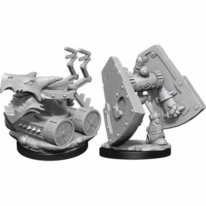 Stone Defender and Oaken Bolter Nozurs Marvelous Miniatures D&D Unpainted Miniatures