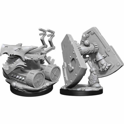 Stone Defender and Oaken Bolter Nozurs Marvelous Miniatures D&D Unpainted Miniatures