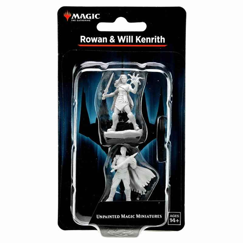 WZK90342 Rowan Kenrith and Will Kenrith Unpainted Magic Miniature Figures Deep Cuts