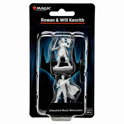 WZK90342 Rowan Kenrith and Will Kenrith Unpainted Magic Miniature Figures Deep Cuts