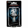 WZK90346 Killian and Dina Unpainted Magic Miniature Figures Deep Cuts