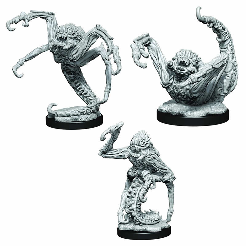 WZK90367 Core Spawn Crawlers Unpainted Miniatures Critical Role Series Figures