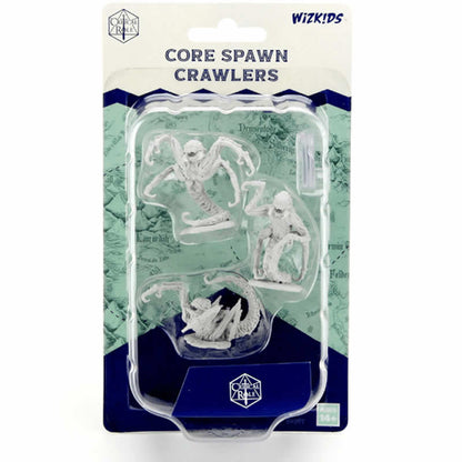 WZK90367 Core Spawn Crawlers Unpainted Miniatures Critical Role Series Figures