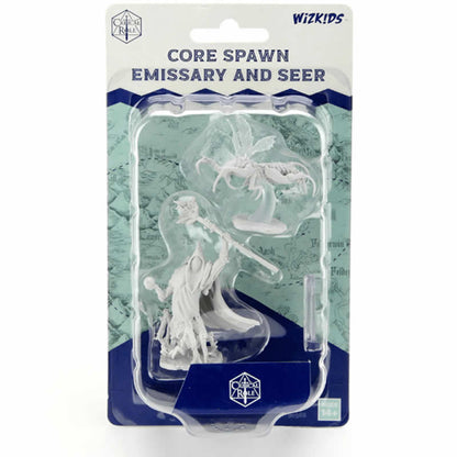 WZK90368 Core Spawn Emissary and Seer Unpainted Miniatures Critical Role Series Figures