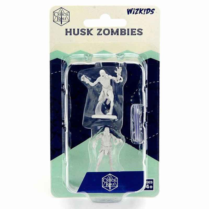 WZK90376 Husk Zombies Unpainted Miniatures Critical Role Series Figures