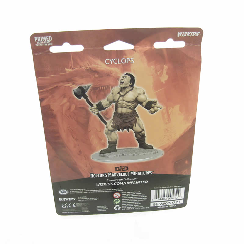 Cyclops Unpainted Miniature - Nolzur's Marvelous D&D WZK90432