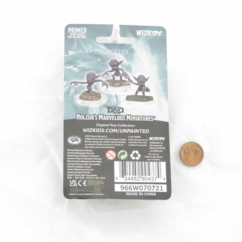 WZK90437 Boggles Nozurs Marvelous Miniatures D&D Unpainted Miniatures
