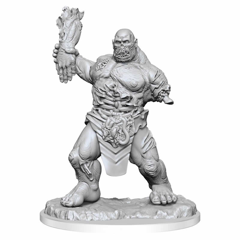 WZK90447 Zombie Brute Miniature Figure Pathfinder Battles Deep Cuts Unpainted Miniatures