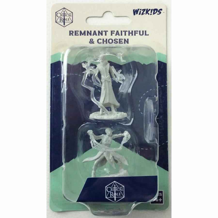 WZK90469 Remnant Faithful and Chosen Unpainted Miniatures Critical Role Series Figures
