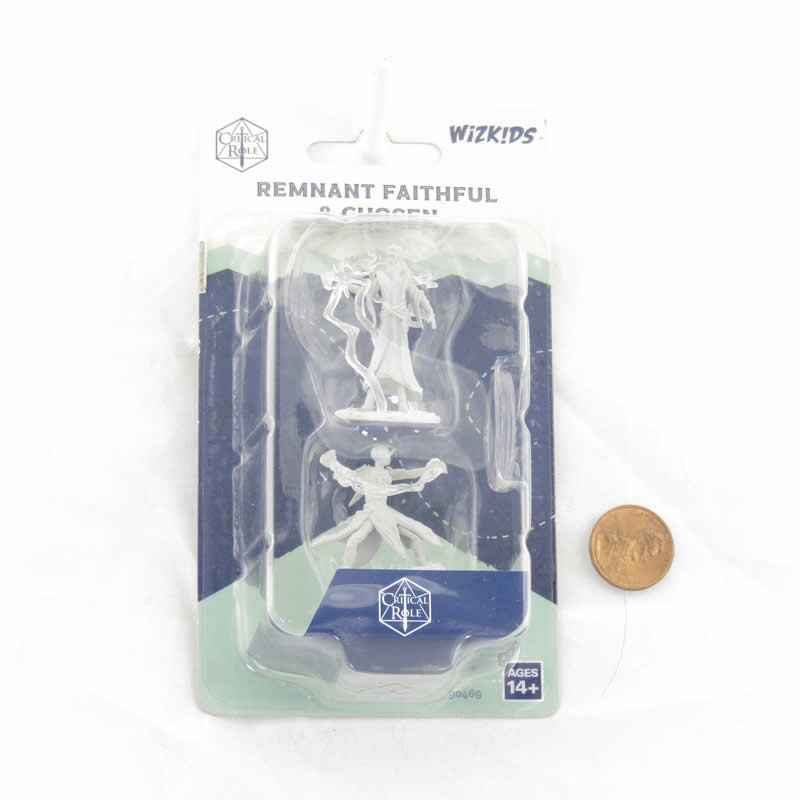 WZK90469 Remnant Faithful and Chosen Unpainted Miniatures Critical Role Series Figures