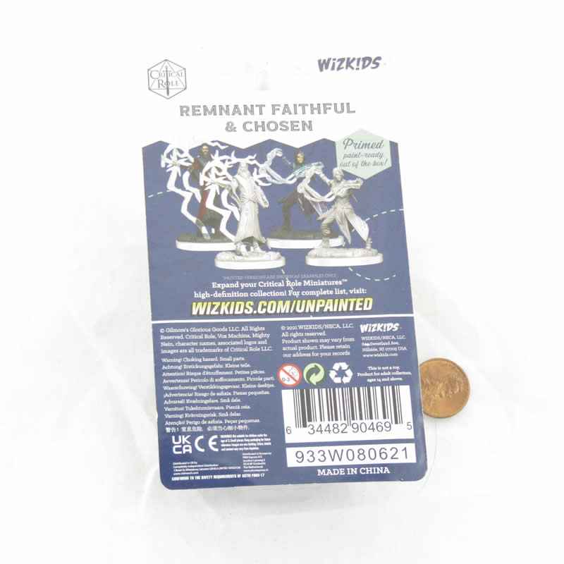 WZK90469 Remnant Faithful and Chosen Unpainted Miniatures Critical Role Series Figures