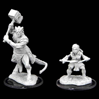 WZK90470 Clasp Cutthroat and Enforcer Unpainted Miniatures Critical Role Series Figures