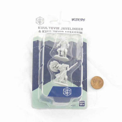 WZK90473 Kuultevir Javelineer and Kuultevir Assassin Unpainted Miniatures Critical Role Series Figures