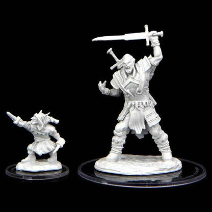 WZK90479 Ravager Stabby Stabber and Slaughter Lord Unpainted Miniatures Critical Role Series Figures