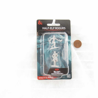 WZK90485 Half-elf Rogue Female Nozurs Marvelous Miniatures D&D Unpainted Miniatures