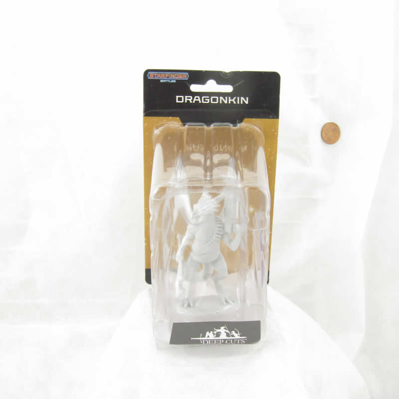 WZK90502 Dragonkin Miniature Figure Starfinder Battles Deep Cuts Unpai ...