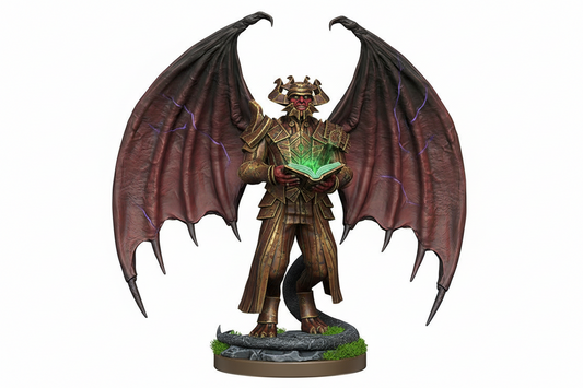 Ob Nixilis the Adversary Unpainted Magic Miniature - Deep Cuts WZK90544