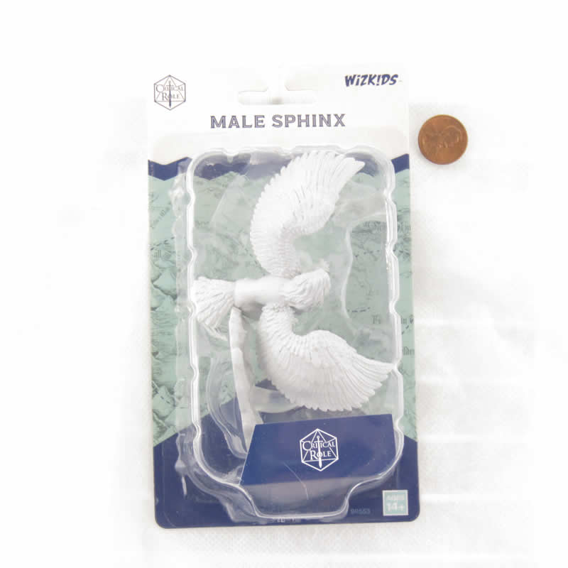 Sphinx Male Miniature - Critical Role Unpainted Minis WZK90553